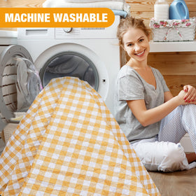 G GOOD GAIN picnic blanket family picnic on green lawn.