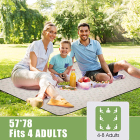 G GOOD GAIN large 78 by 57 inch blanket for spacious lounging.