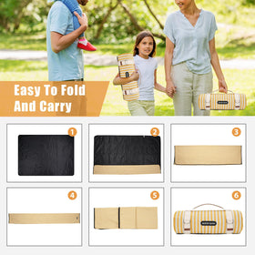 G GOOD GAIN machine washable fabric simplifies cleanup after outdoor days.
