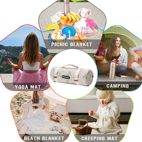 G GOOD GAIN colorful multi-flower design for stylish outdoor outings.