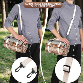 G GOOD GAIN picnic blanket sandproof backing ideal for beach days and sand-free seating