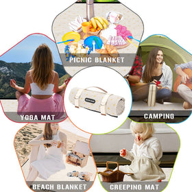 G GOOD GAIN versatile park blanket suitable for picnics and camping.