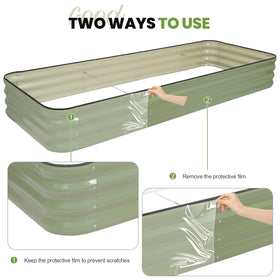 G GOOD GAIN sturdy outdoor bed ready for sun and rain.