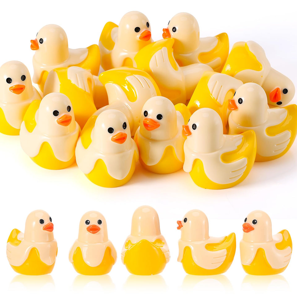 GGSTDDUP banana ducks collection: tiny resin figures for charming decor and party favors.