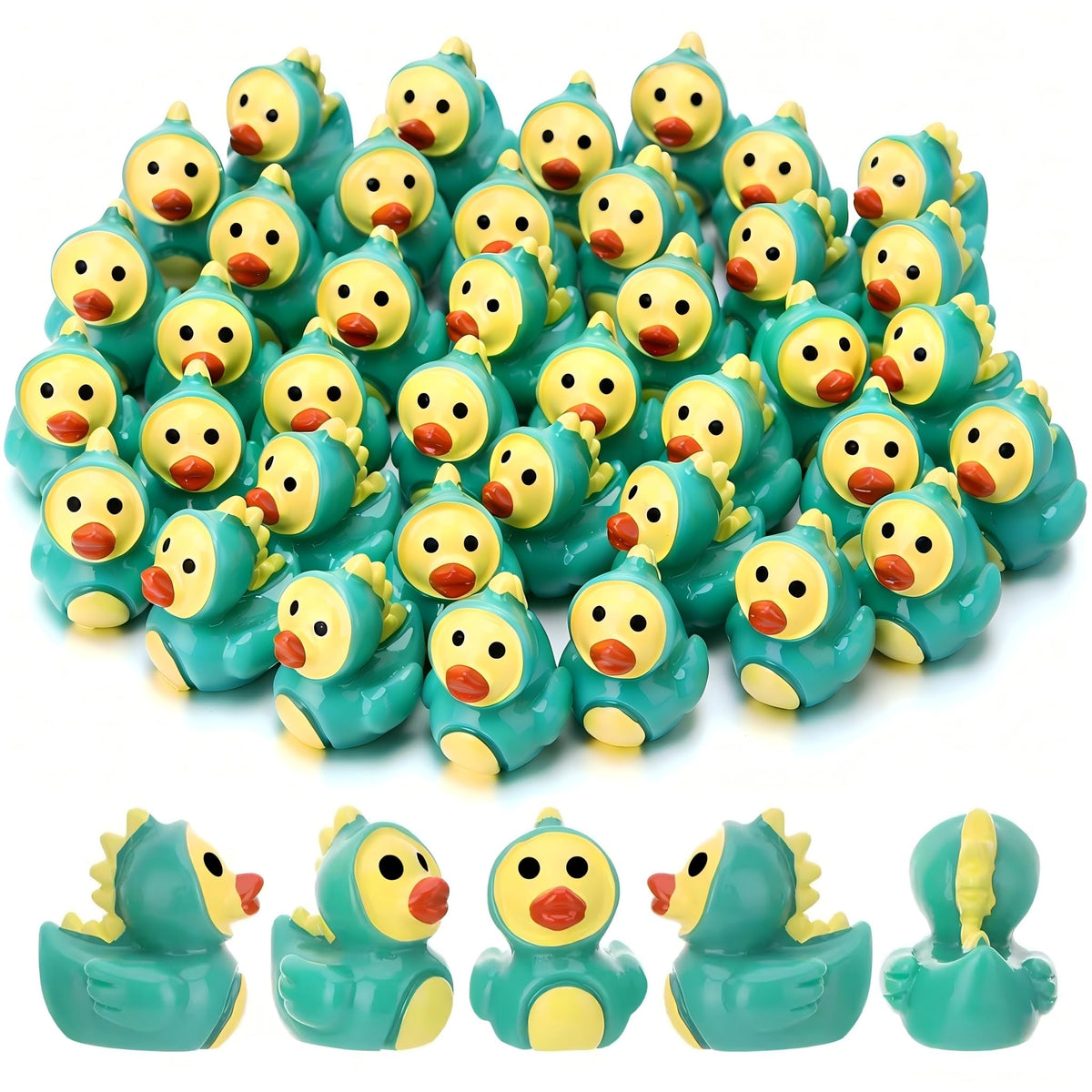 GGSTDDUP dinosaur ducks bulk pack for vibrant party favors and cute home decor
