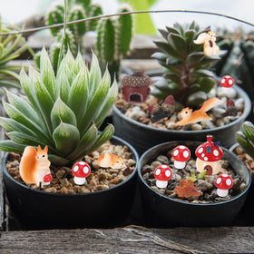 GGSTDDUP garden DIY miniatures for creative landscape setups.