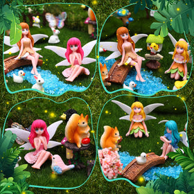 GGSTDDUP garden furniture miniatures bring cozy seating to dollhouse landscapes