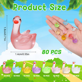 GGSTDDUP glow-in-the-dark goose figure for cozy evening display.