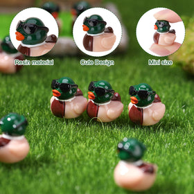 GGSTDDUP green head mallard duck ornaments add nature inspired whimsy to decor.