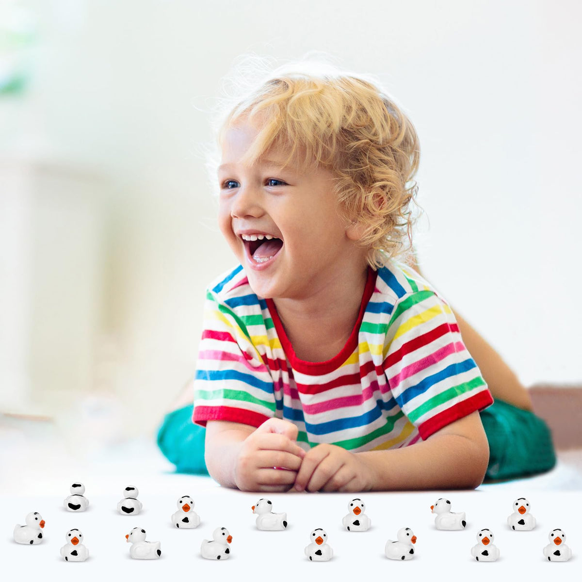 GGSTDDUP mini ducks inspire playful décor in animal-themed rooms.