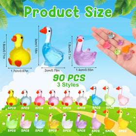 GGSTDDUP mini goose figurine style B adds whimsy to shelves and gifts.