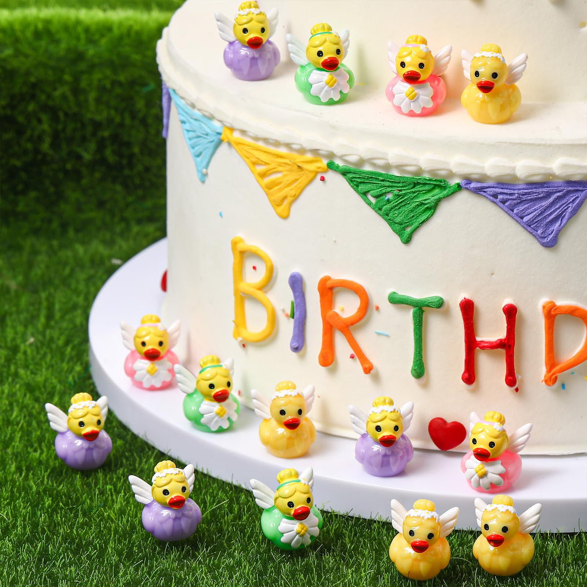 GGSTDDUP mini resin ducks as a dollhouse ornament with cute charm
