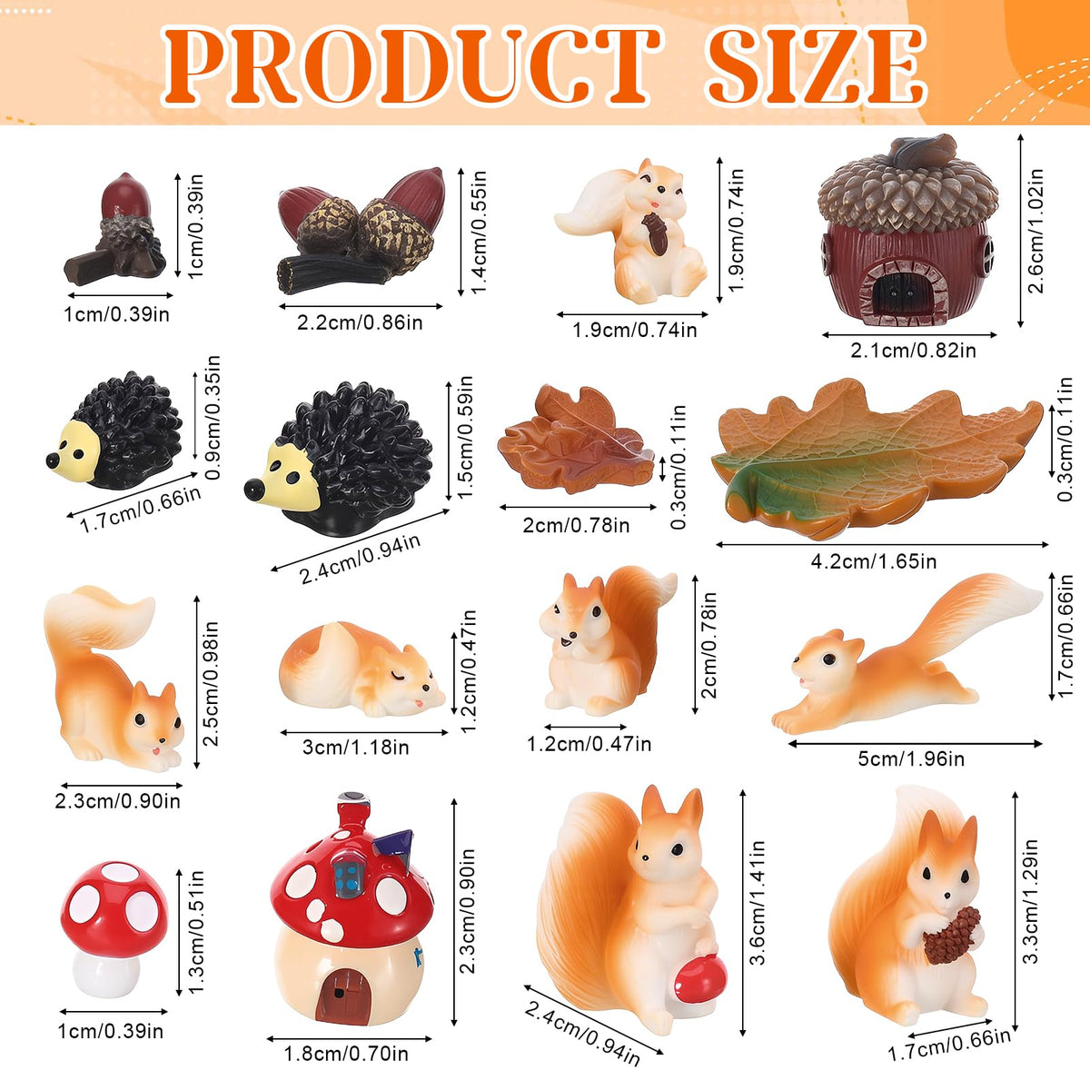 GGSTDDUP squirrel figures close-up showing detailed resin texture.