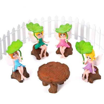 GGSTDDUP white mini fence 35in adds a charming boundary to your fairy garden.