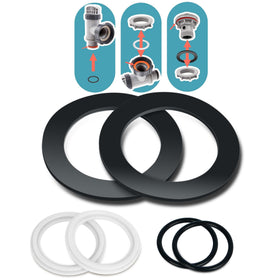 GGTE 25076RP plunger valve gasket for Intex, durable seal for leak prevention