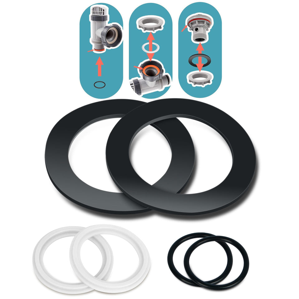 GGTE 25076RP plunger valve gasket for Intex, durable seal for leak prevention