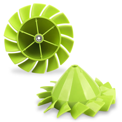 GGTE blower fan replacement for Ryobi P2108/P21081, two-pack for quick swap
