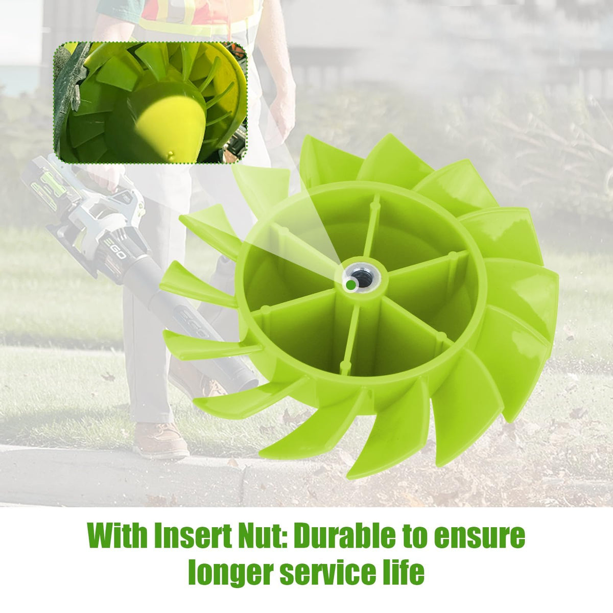 GGTE insert nut included blade, longer service life for routine maintenance
