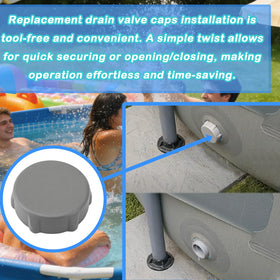 GGTE P01006 dust and moisture seal for pool drainage system