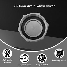 GGTE P01006 leak-proof drain valve cover for reliable pool operation