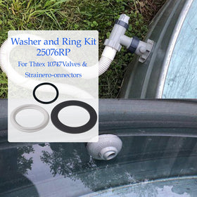 GGTE rubber seal and O-ring components resist water exposure and wear