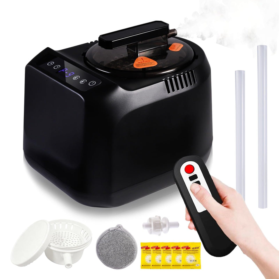 GHOSOONE portable sauna steamer with 4L capacity providing quick home steam sessions.