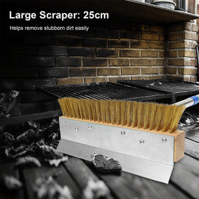 GHWMYD pizza oven brush wide 25 cm head covers large surfaces fast