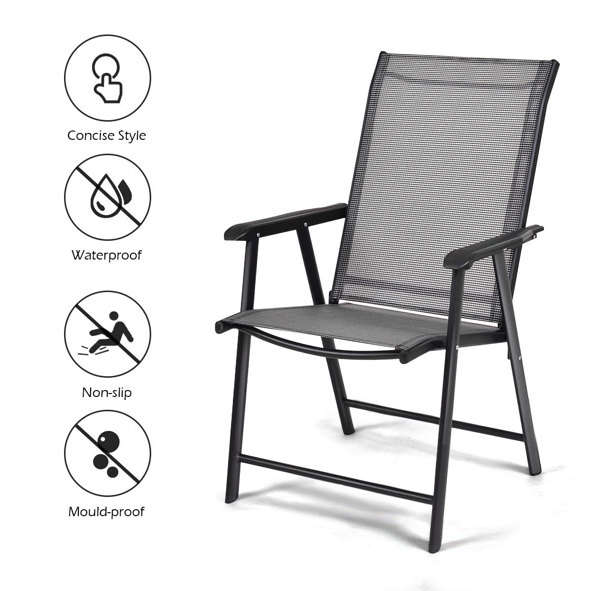 Giantex breathable fabric stays cool in hot weather.