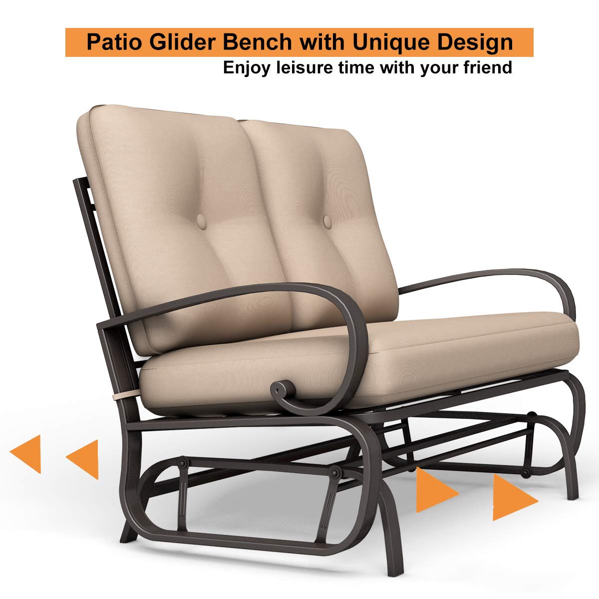 Giantex easy-assembly outdoor furniture with included hardware and tools.