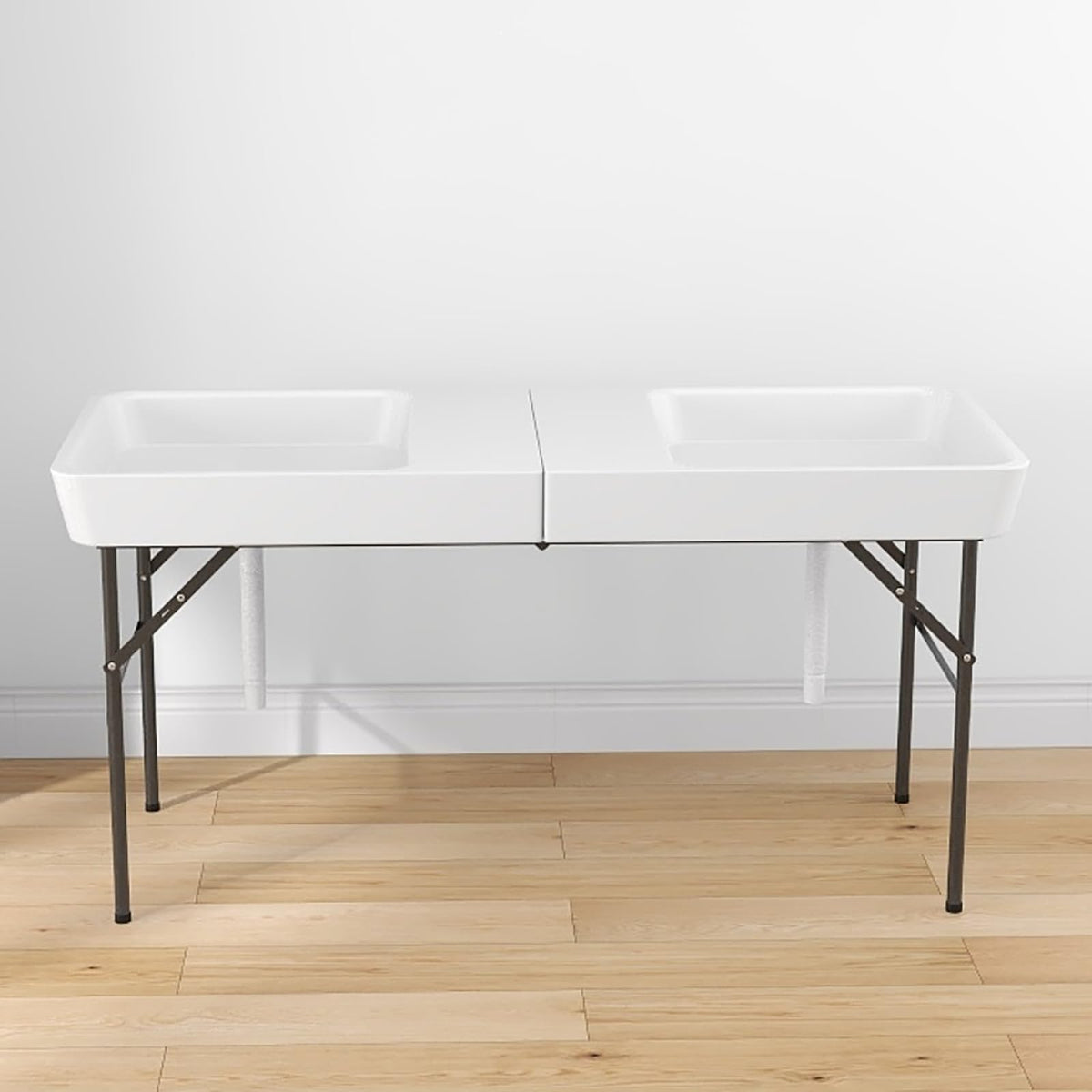 Giantex table arrives fully assembled and ready for use