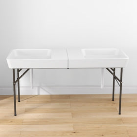Giantex table arrives fully assembled and ready for use