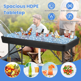 Giantex sturdy 440 lb capacity supports heavy drinks and food