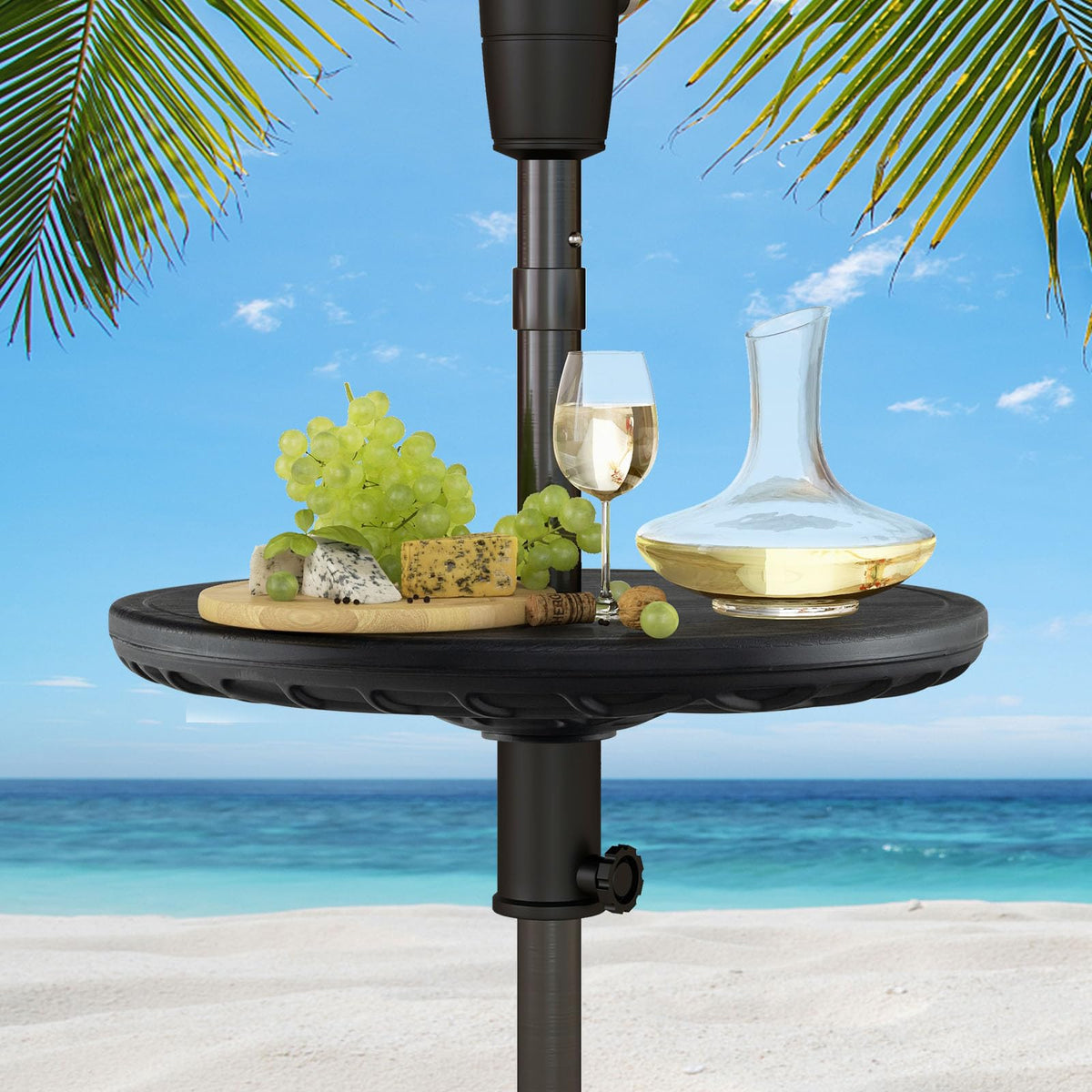 Simple Giantex assembly with clear manual for quick setup by the pool or yard.