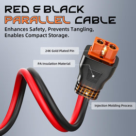 Gibbab reinforced xt60i injection molded housing enhances durability.