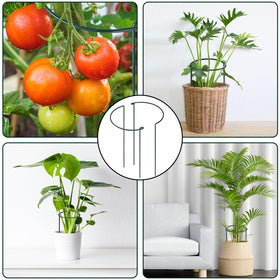 Gicare 12-pack includes labels and ties for garden organization.