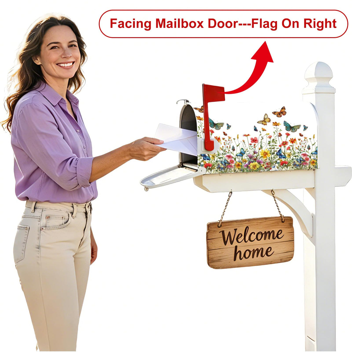 GICDSU waterproof oxford fabric protects mailbox from rain and stains.