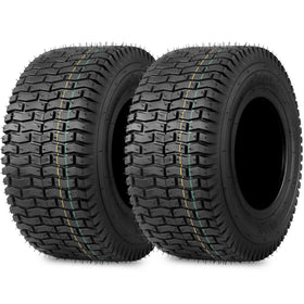 GICOOL 16x6.50-8 tubeless tire side view for stable lawn maintenance.