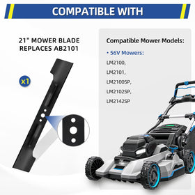GICOOL blade fits 21-inch deck mowers for 56V Power+ models