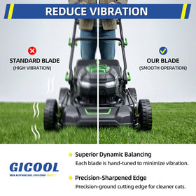GICOOL 40MnB steel blade construction for durability
