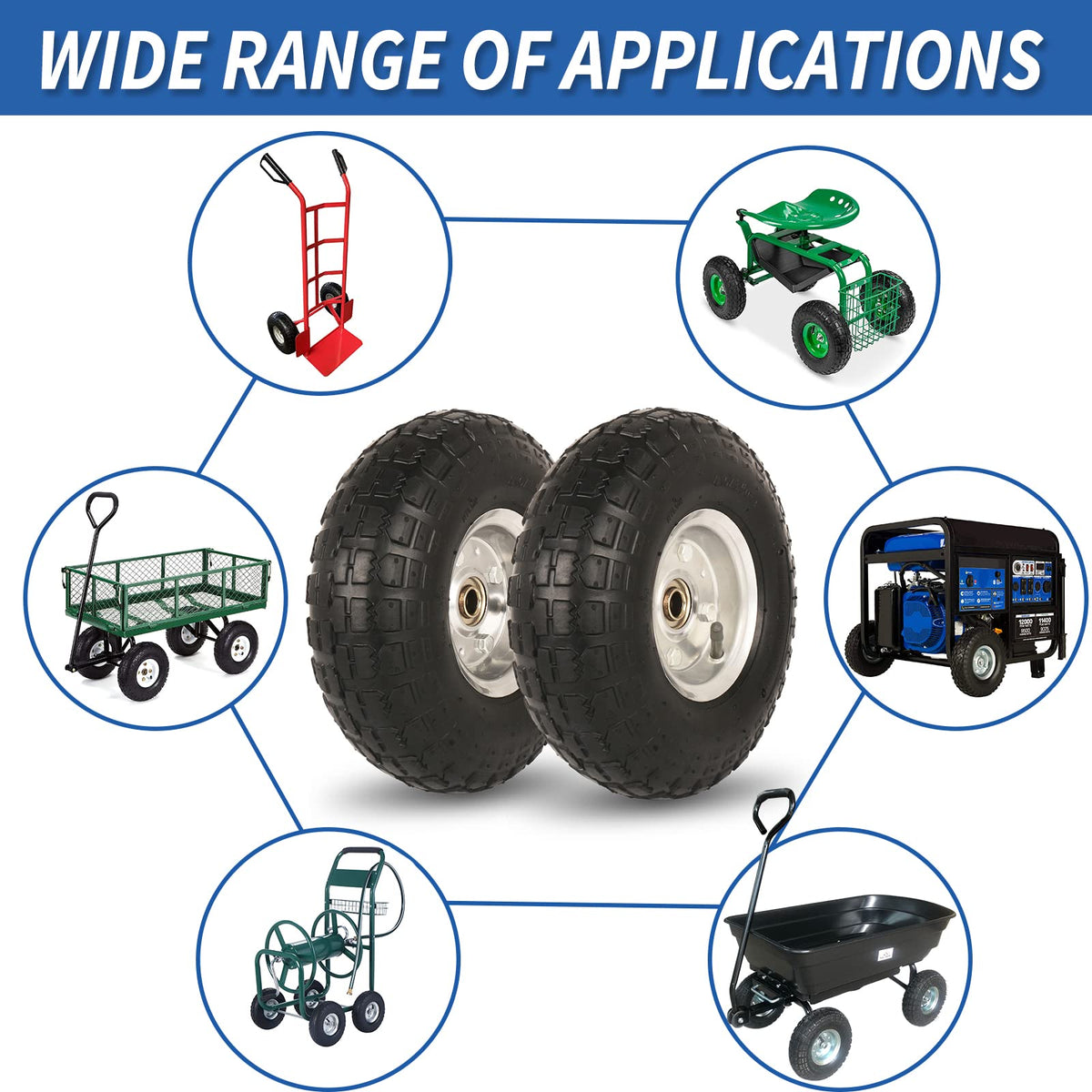 GICOOL all-terrain tread image demonstrates traction and drainage.