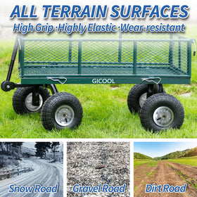 GICOOL steel rims image conveys high-load capacity and durability.
