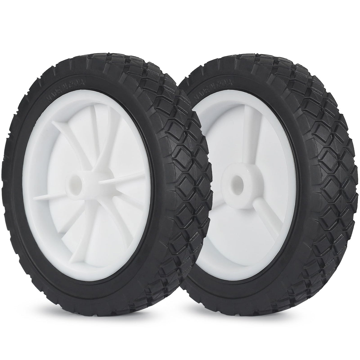 GICOOL 7-inch wheels for Oregon 72-107, smooth rolling on uneven ground