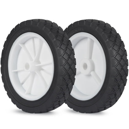 GICOOL 7-inch wheels for Oregon 72-107, smooth rolling on uneven ground