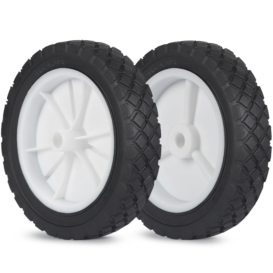 GICOOL 7-inch wheels for Oregon 72-107, smooth rolling on uneven ground