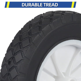 GICOOL wheels configured for AYP and MTD mowers for improved maneuverability.