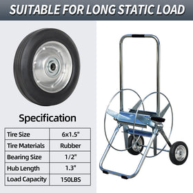 GICool centered hub one point three inch balancing load and stability.