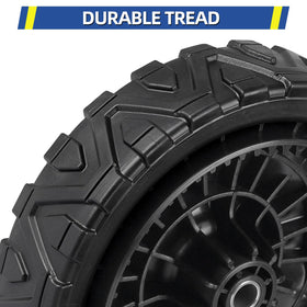 GICOOL 2-pack wheel set ready for Craftsman walk-behind mowers