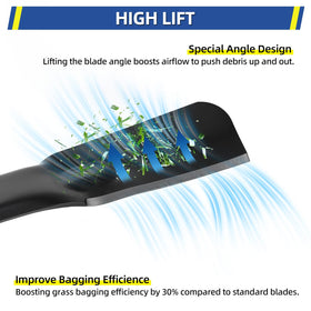 GICOOL Cub Cadet XT1/XT2 compatible blade for 54-inch decks