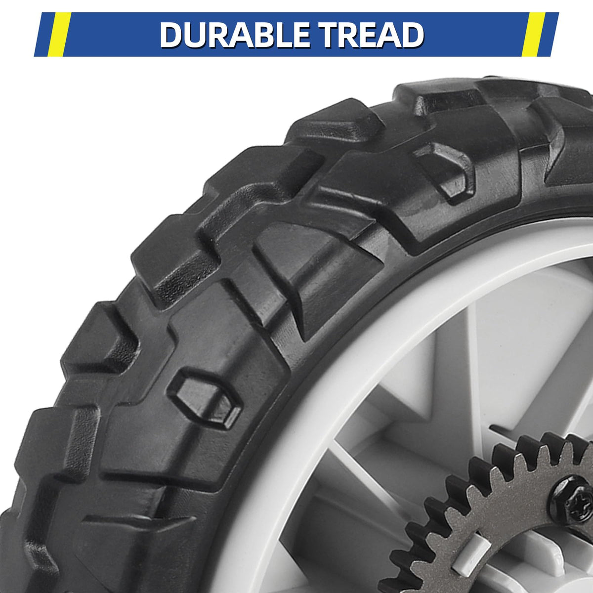 GICOOL wheel easy installation with a wrench for quick maintenance