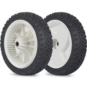 GICOOL front drive wheel 8-inch tire for Toro compatibility, smooth mowing use.